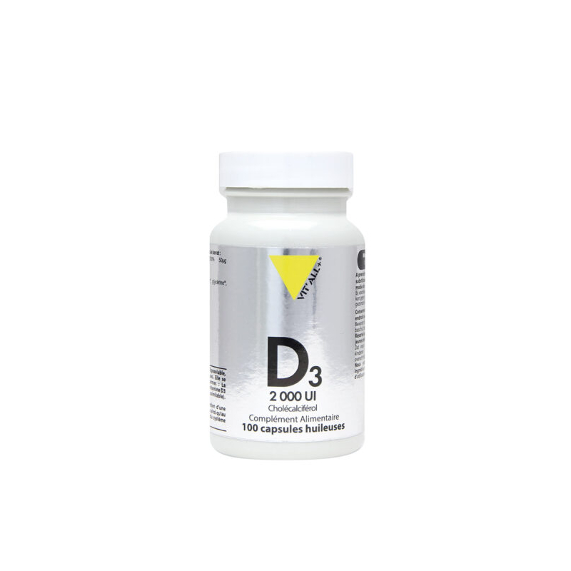 VITALL+ VITAMINE D3 2000UI 100CAPSULES