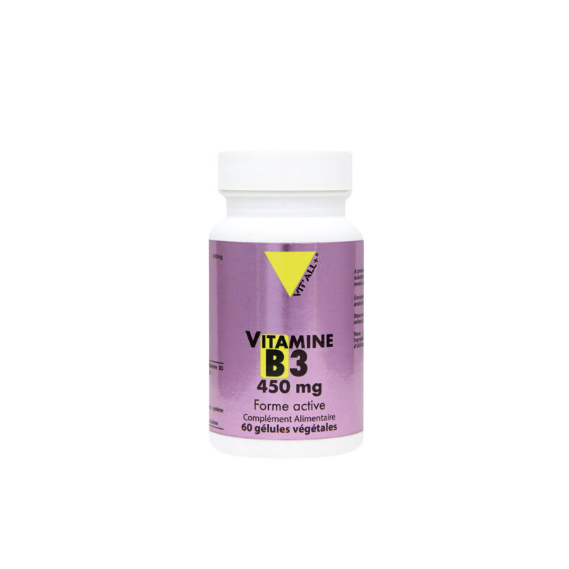 VITALL+ VITAMINES B3 450MG 60 CAPS