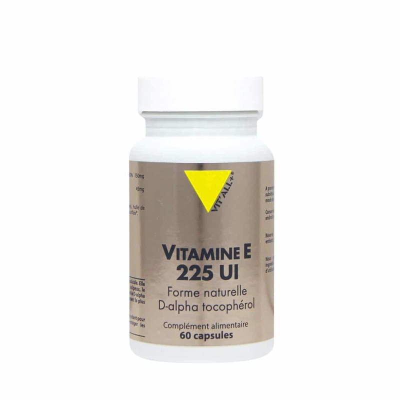 VITALL+ VITAMINES E 225 UI 60 CAPS