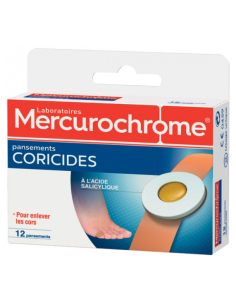 Mercurochrome 12 Pansements...