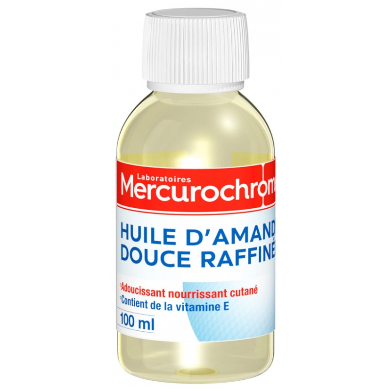 Mercurochrome Huile d'Amande Douce Raffinée - 100 ml