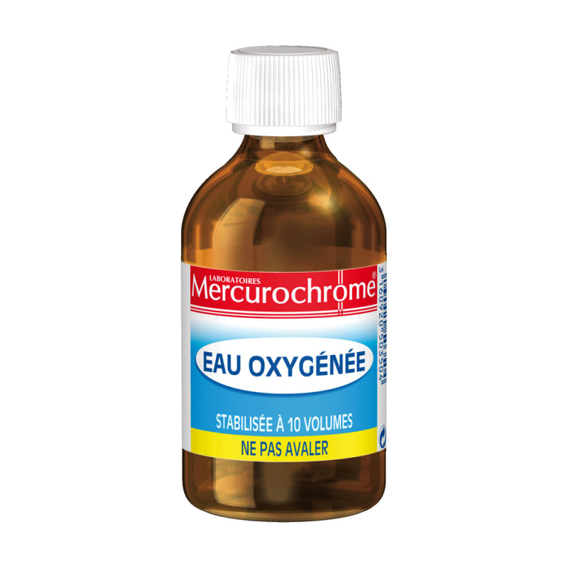 Mercurochrome Eau Oxygénée 10 Volumes - 200 ml