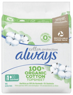 Always Cotton Protection...