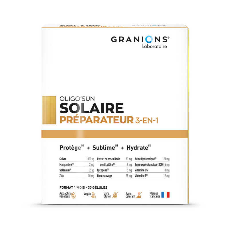 GRANIONS OLIGOSUN Cpr prép sol 3en1 B/60