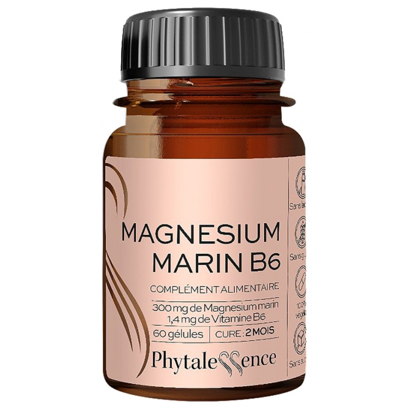 Phytalessence Magnésium Marin B6 - 60 Gélules