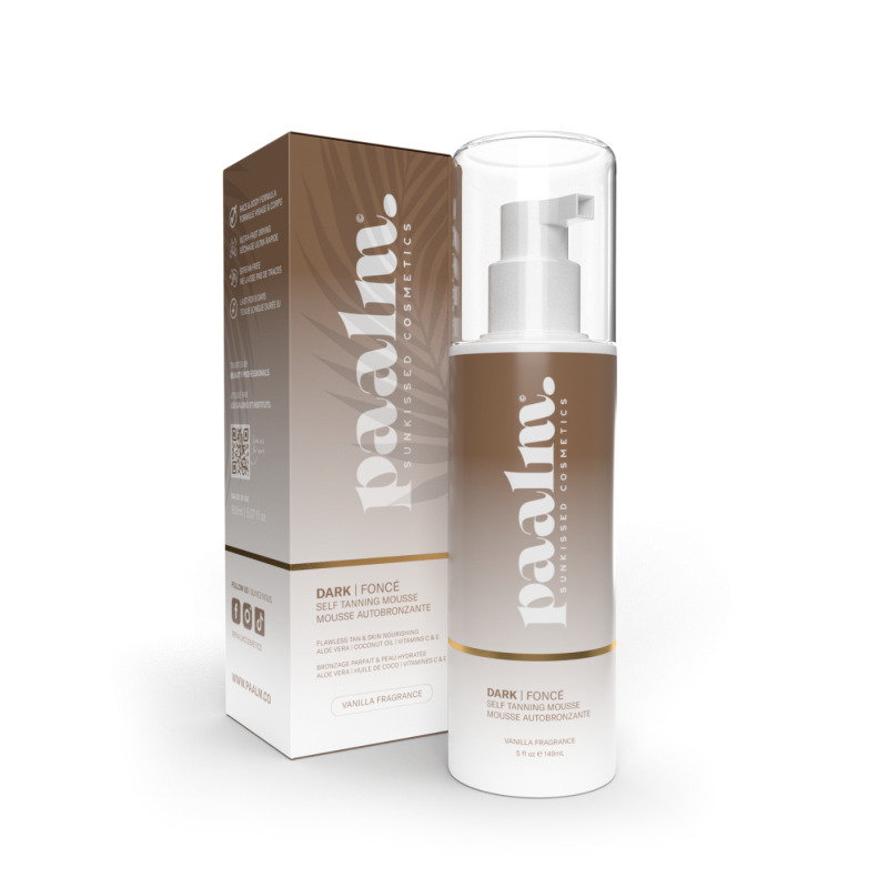  Paalm Mousse autobronzante Teinte DARK - 150ml