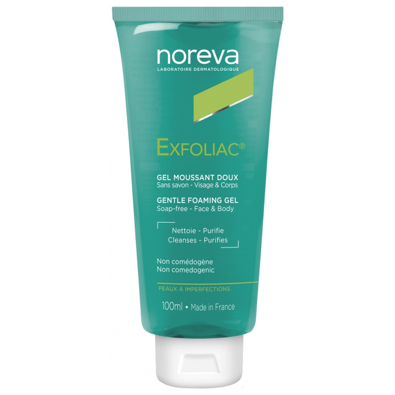 Noreva Exfoliac Gel Moussant Doux - 100 ml