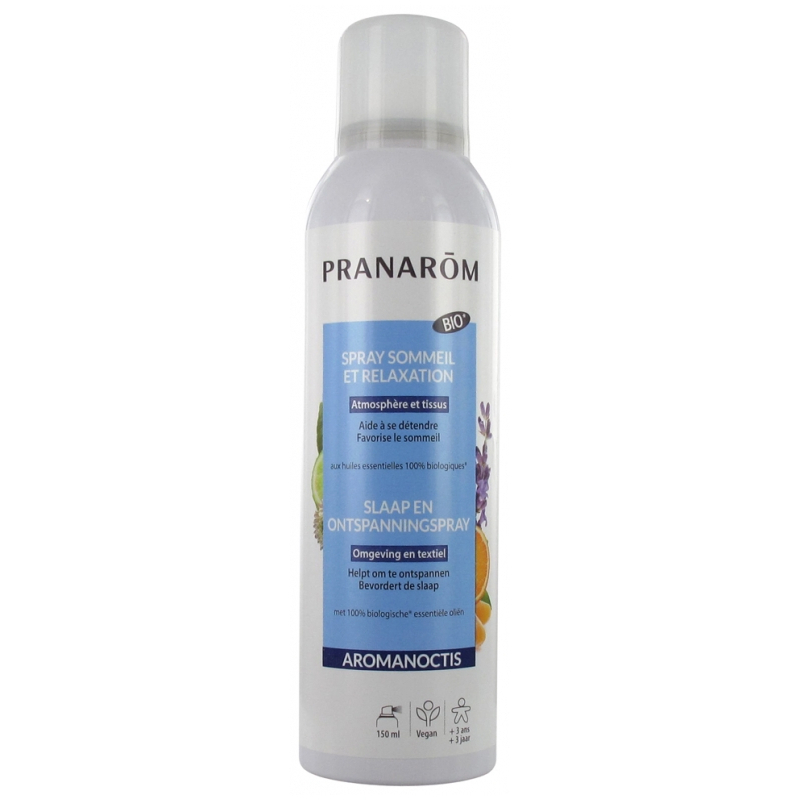 Pranarôm Aromanoctis Spray Sommeil et Relaxation Bio - 150 ml