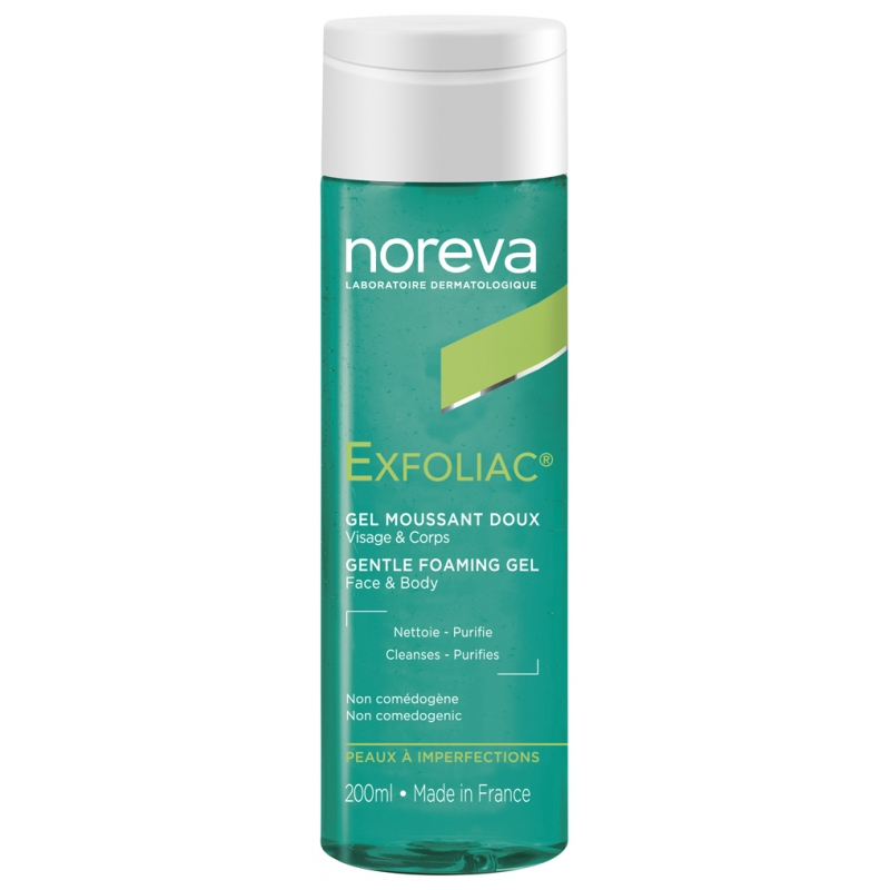 Noreva Exfoliac Gel Moussant Doux - 200 ml