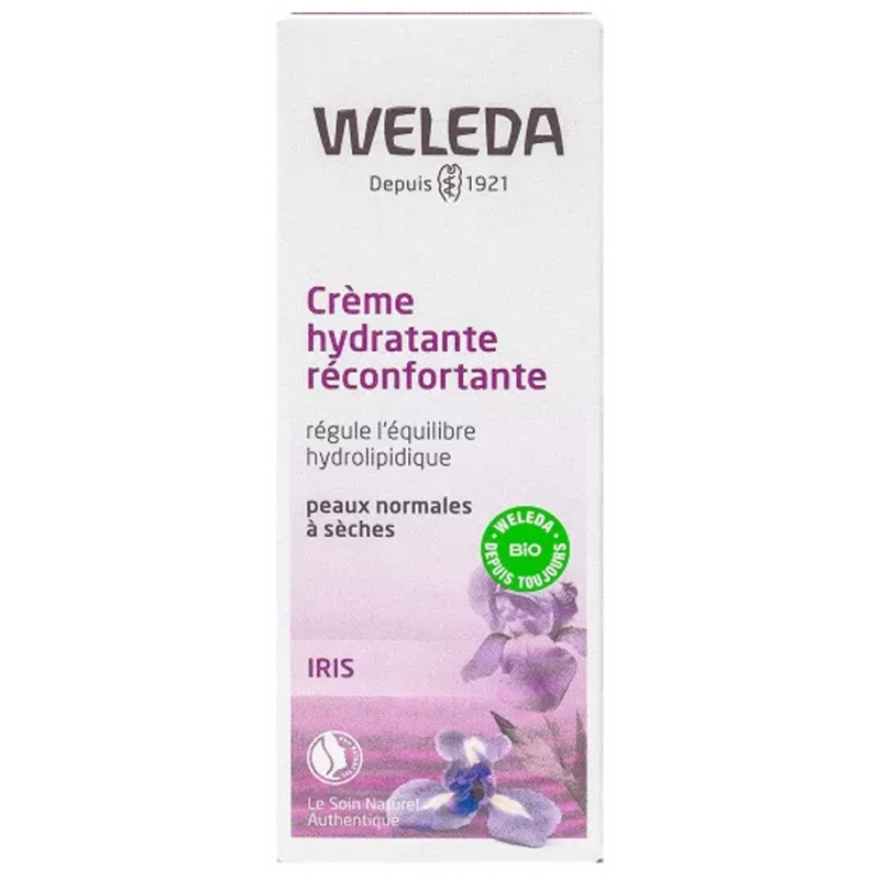 Weleda Crème Hydratante Réconfortante à l'Iris Bio - 30 ml