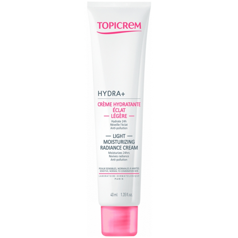 Topicrem HYDRA+ Crème Hydratante Éclat Légère - 40 ml