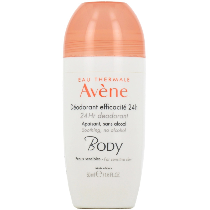 Avène Body Déodorant Roll-On 24h Peau Sensible - 50ml