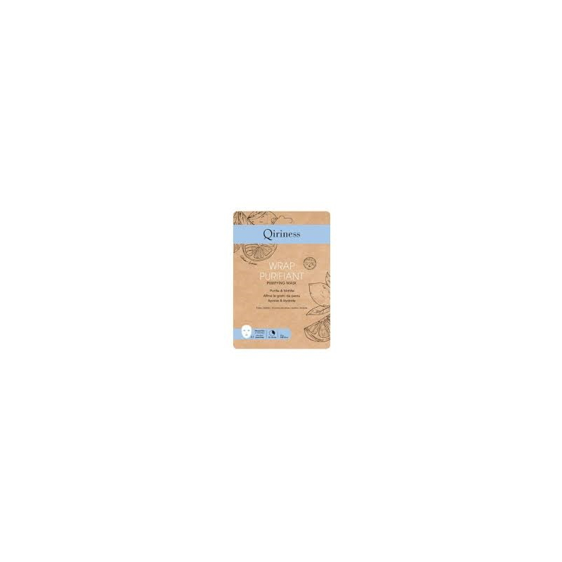 Qiriness Wrap Purifiant Masque Tissu Purifiant - 25 g