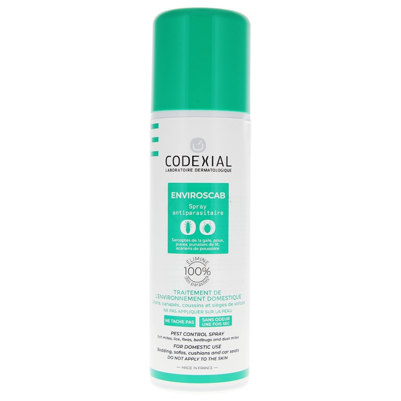 Codexial Enviroscab Spray Antiparasitaire - 200 ml