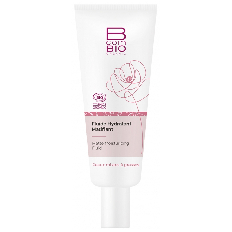 BcomBIO Essentielle Fluide Hydratant Matifiant Bio - 50 ml