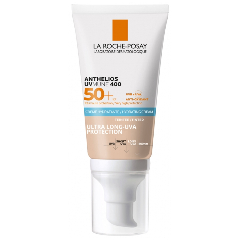 La Roche-Posay Anthelios UVmune 400 Crème Hydratante SPF50+ Teinté - 50 ml