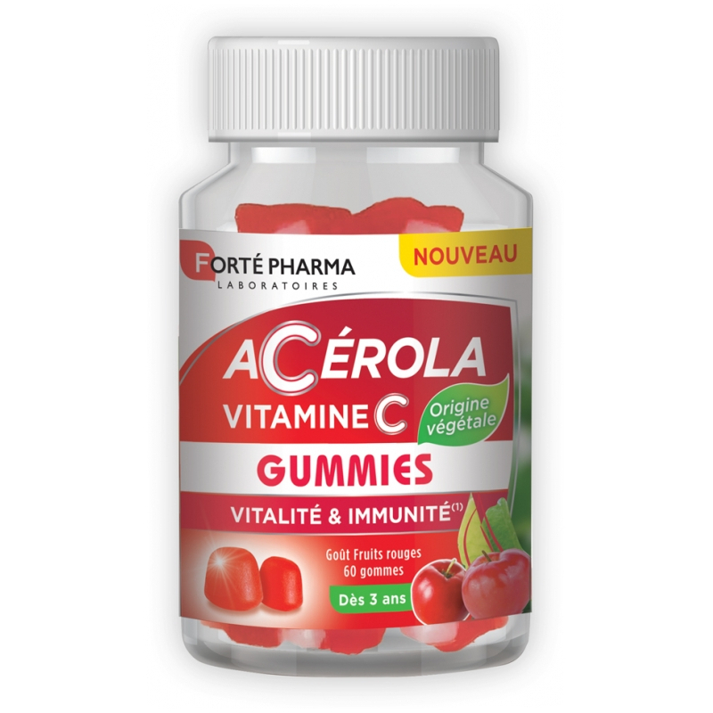 Forté Pharma Acérola Vitamine C - 60 Gummies