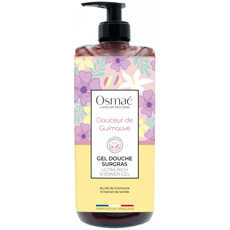 Osmaé Gel Douche Surgras Douceur de Guimauve - 1 L