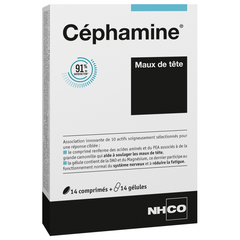 NHCO Céphamine 14 Comprimés + 14 Gélules