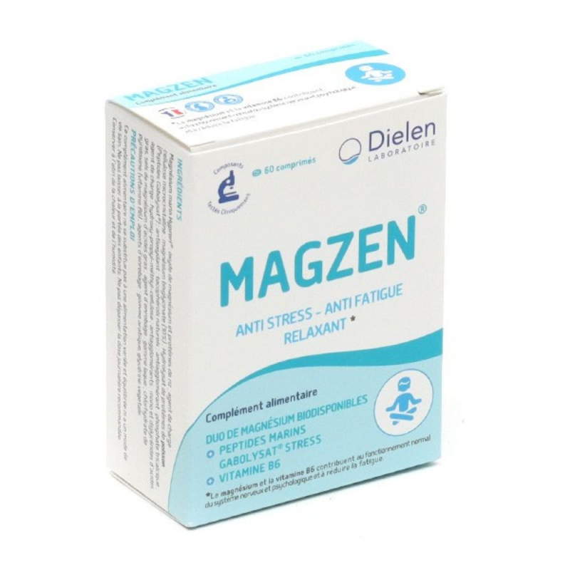 Dielen Magzen Anti Stress - Anti Fatigue Et Relaxant - 60 Comprims