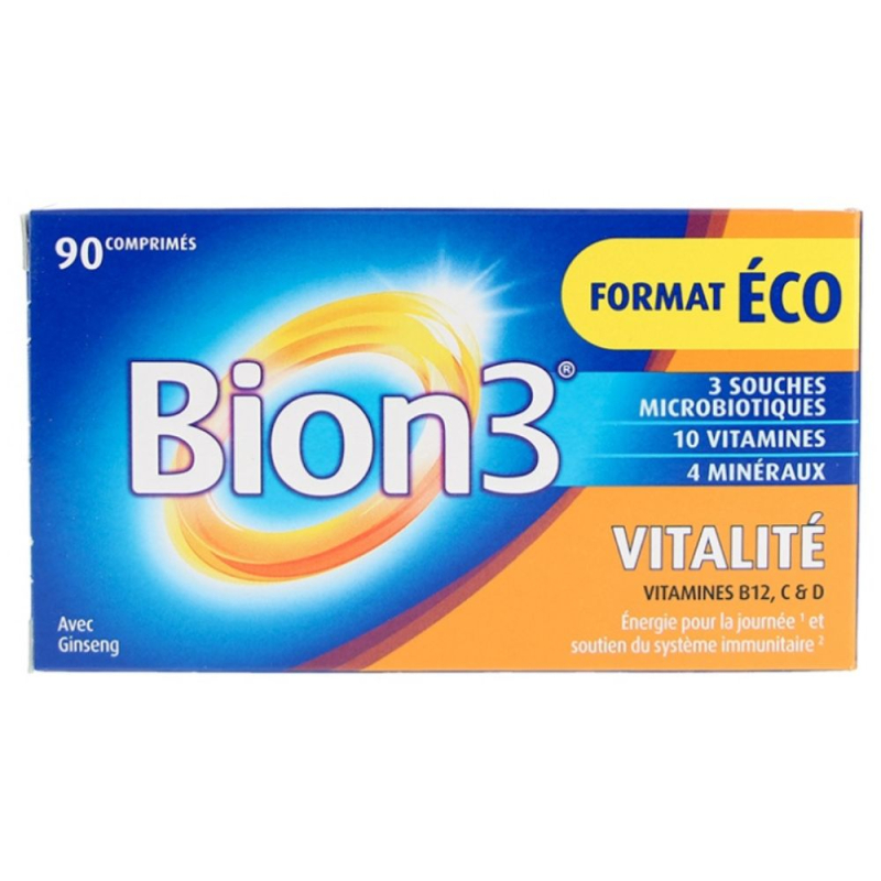 Bion 3 Vitalité 90 Comprimés Format Économique