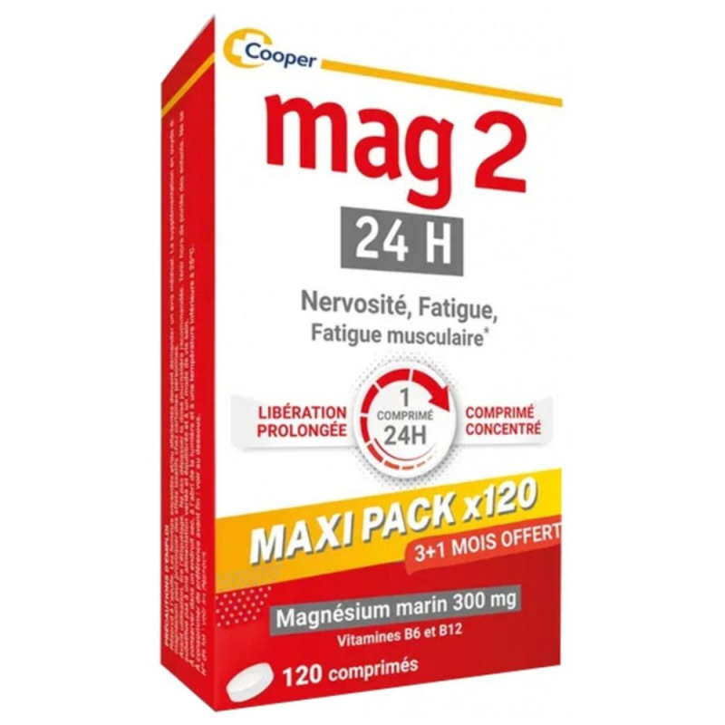 Mag 2 24H Formule Renforcée - 120...