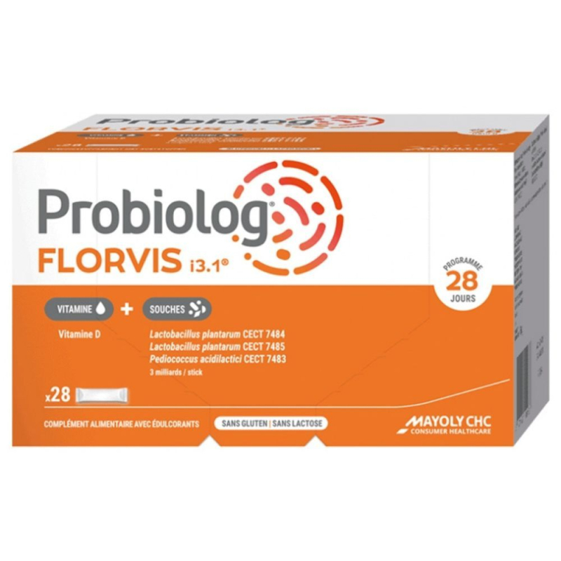 Mayoly Spindler Probiolog Florvis - 28 Sticks Orodispersibles