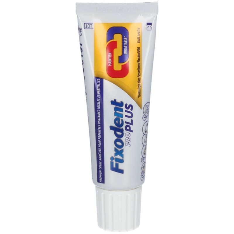 Fixodent Crème Pro Plus Duo Action - 40g