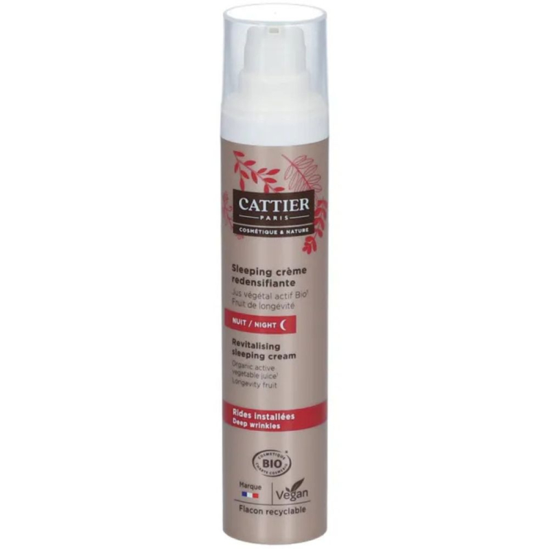 CATTIER Sleeping crème redensifiante - parenthèse bucolique - 50ml