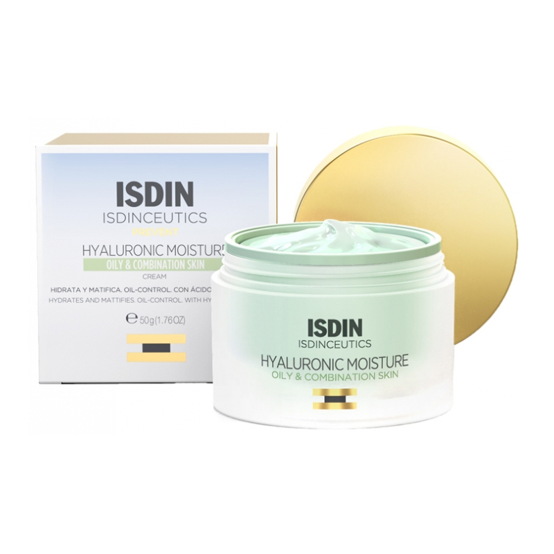 Isdin Isdinceutics Prevent Hyaluronic Moisture Peaux Grasses et Mixtes - 50 g