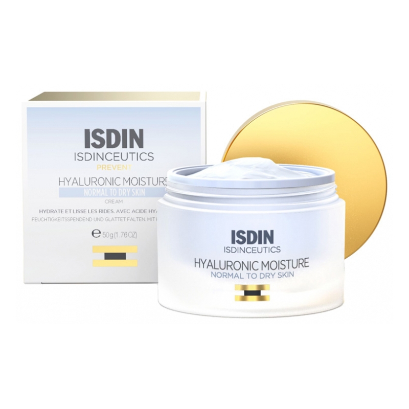 Isdin Isdinceutics Prevent Hyaluronic Moisture Peau Normale à Sèche - 50 g