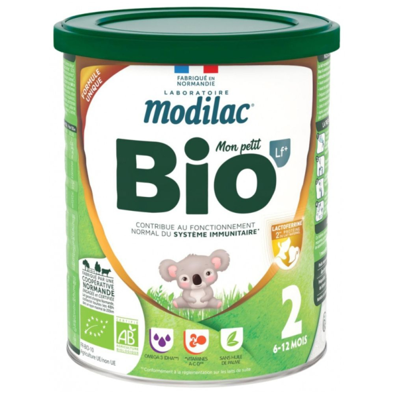 Modilac Bio 2ème Âge 6-12 Mois - 800 g