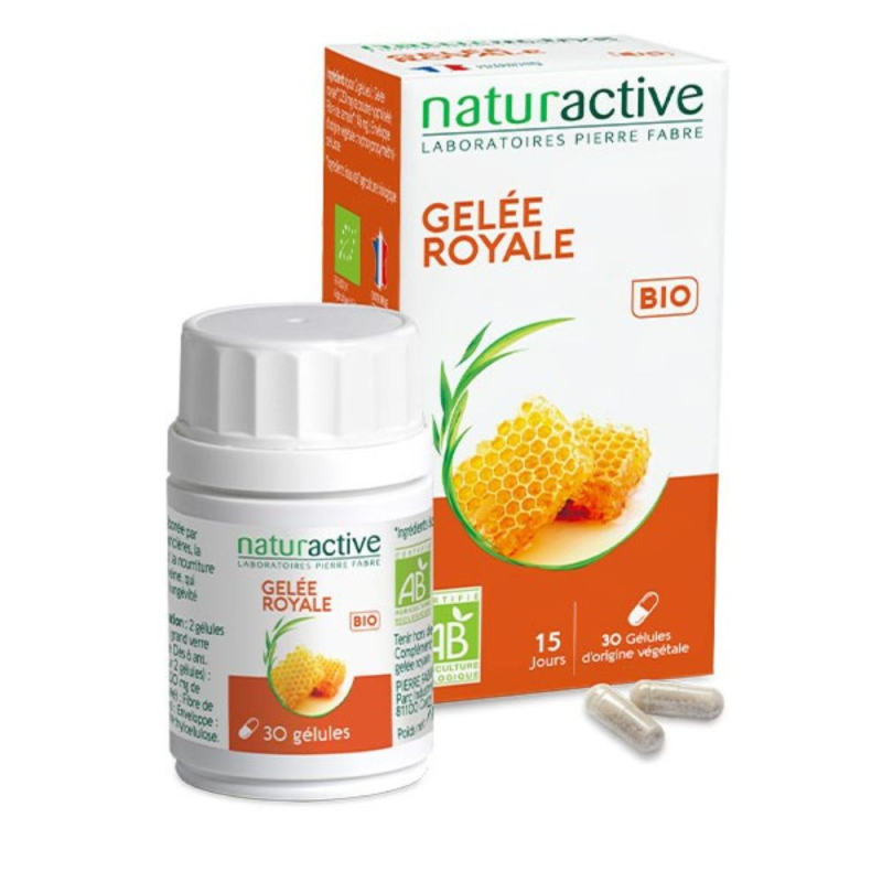 Naturactive gelée royale Bio gélules - 30 gélules 