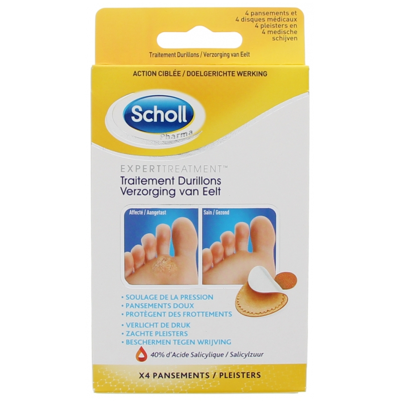 Scholl Traitement Durillons - 4 Pansements