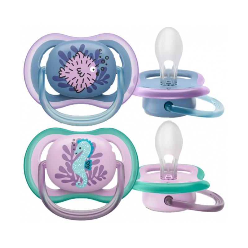 Avent Ultra Air Sucettes Orthodontiques 6-18 Mois - 2 unités 