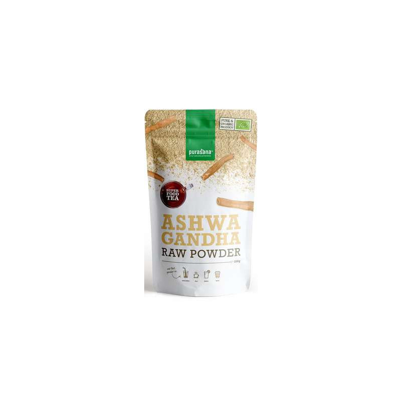 Purasana Poudre d'Ashwaganda bio - 100 gr