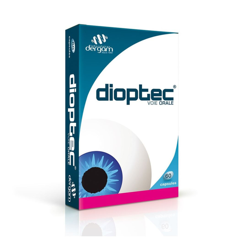 Dergam Dioptec® Voie orale - 60 capsules 