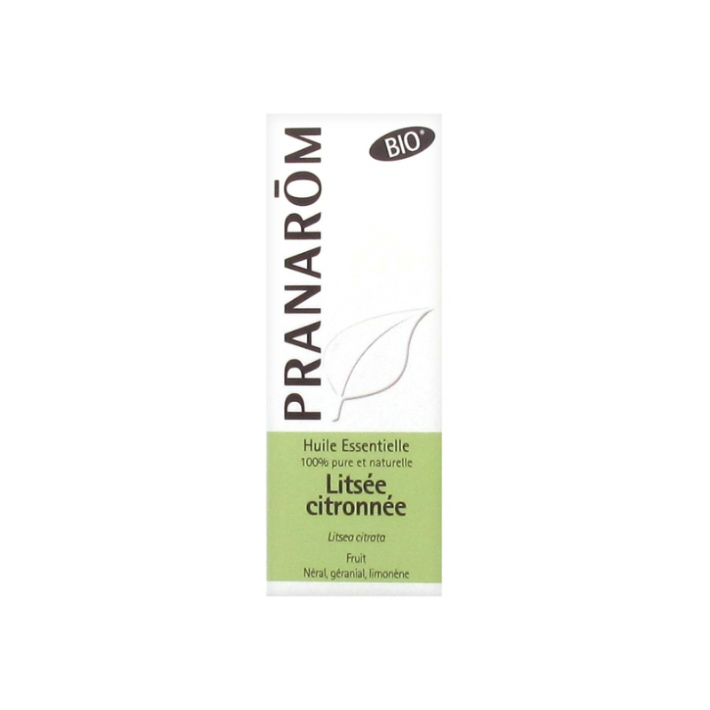 Pranarôm Huile Essentielle Litsée Citronnée (Litsea citrata) Bio 10 ml