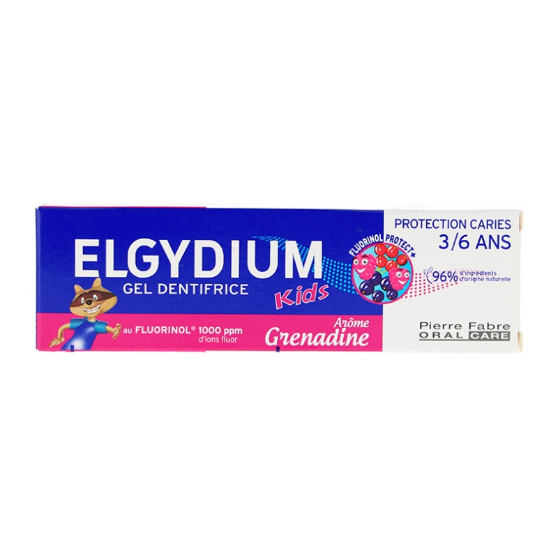 Elgydium Kids Gel Dentifrice Protection Caries 3/6 Ans - 50 ml
