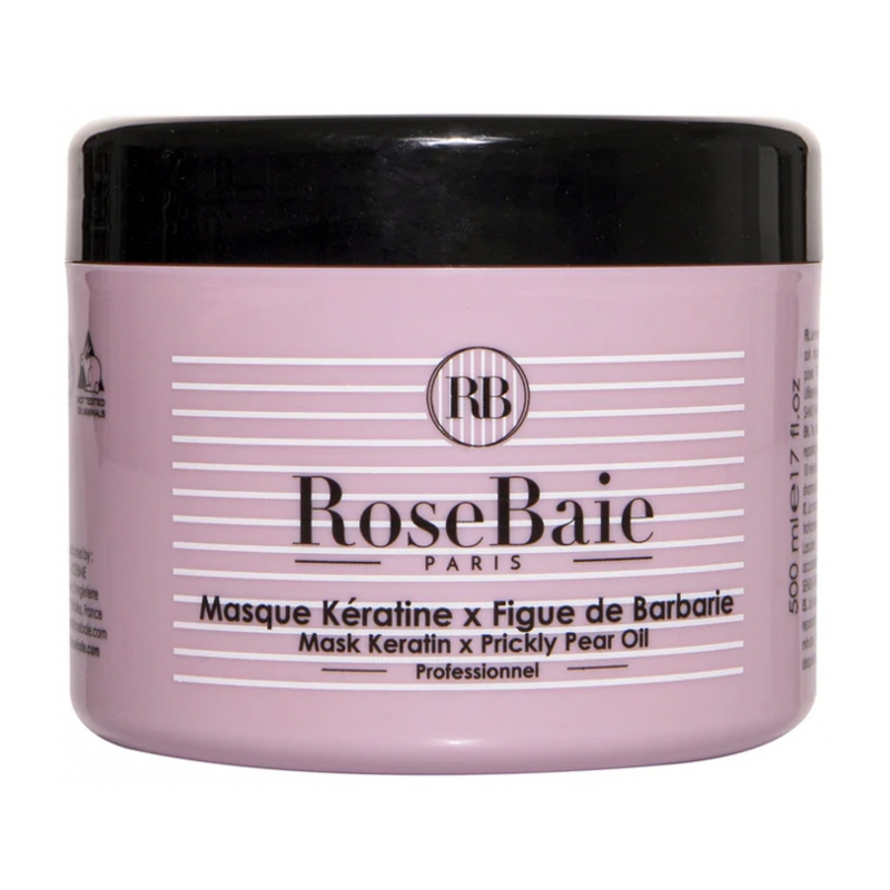 RoseBaie Masque Kératine x Figue de Barbarie - 500 ml