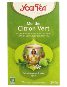 Yogi Tea Menthe Citron Vert...