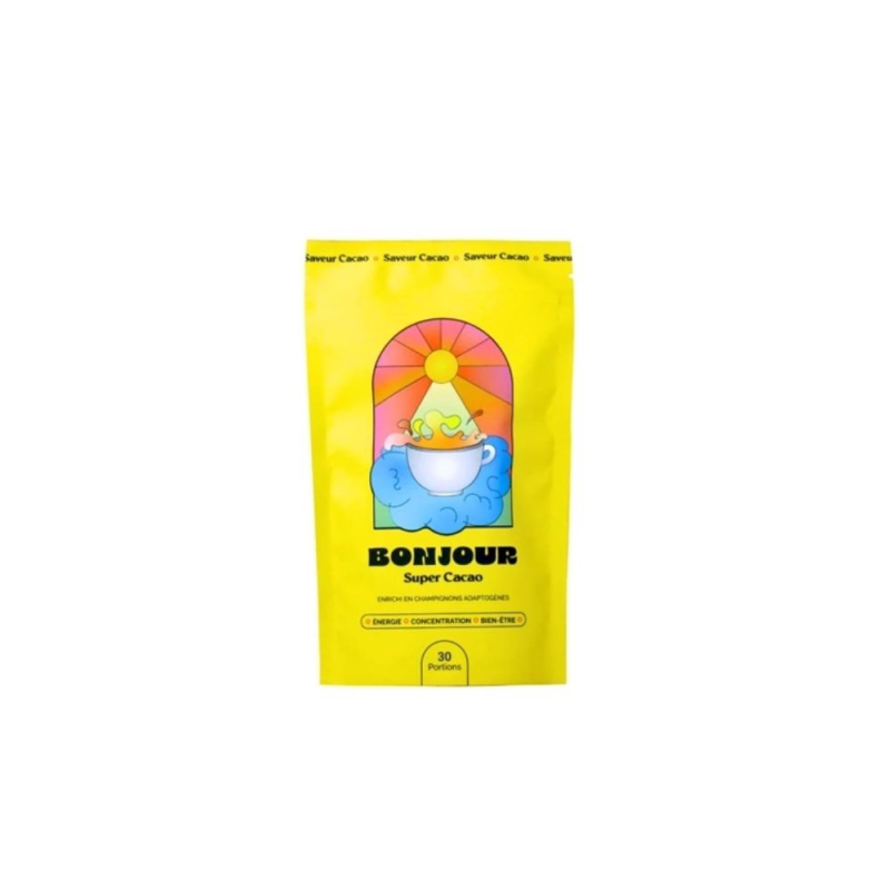 BonjourDrink Super Café Saveur Cacao - 30 portions