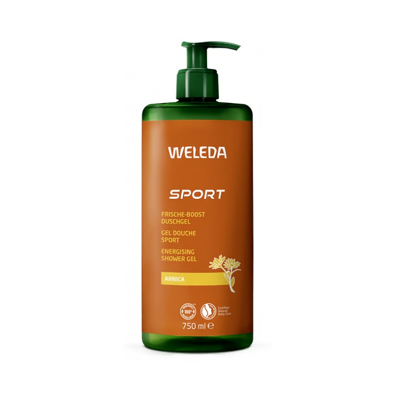 Weleda Sport Gel Douche Arnica - 750 ml