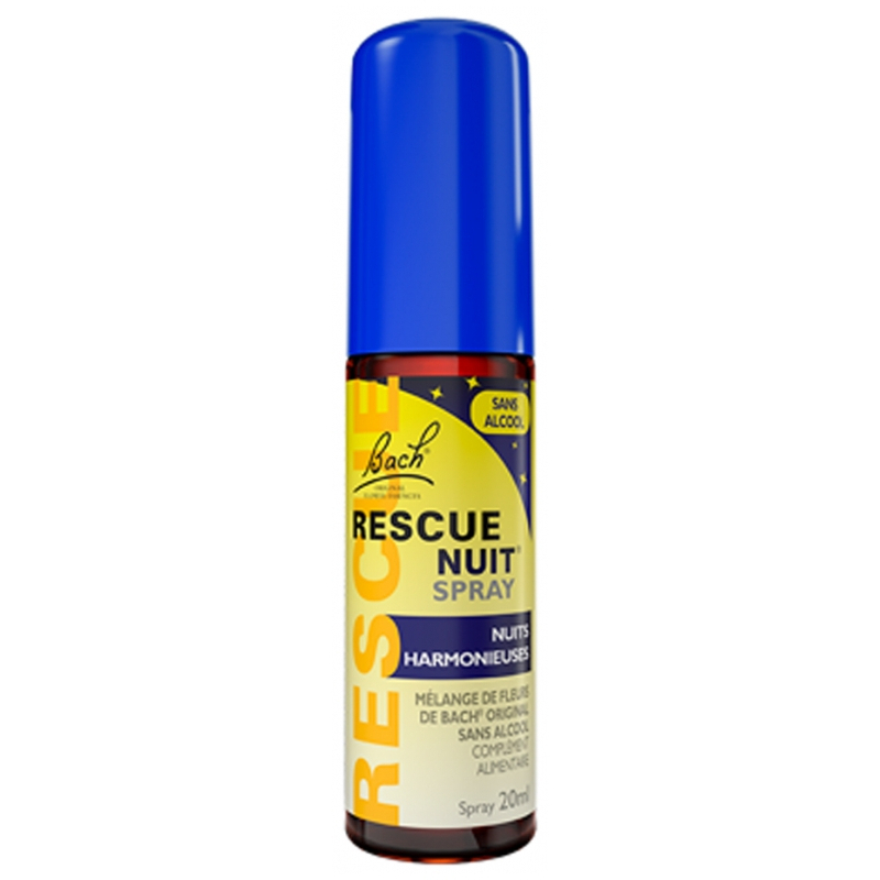 Fleurs de Bach Rescue Nuit Spray sans...