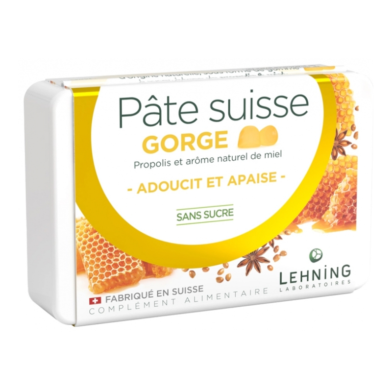 Lehning Pâte Suisse Gorge - 40 Gommes