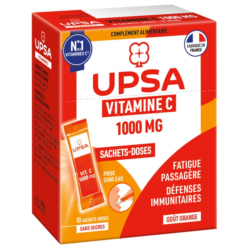 UPSA Vitalité Vitamine C 1000 mg - 10...