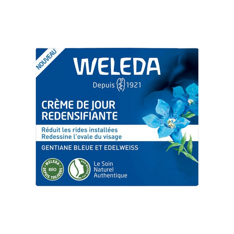 Weleda Crème de Jour Redensifiante Gentiane Bleue et Edelweiss - 40 ml