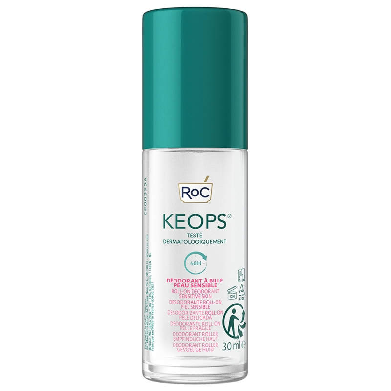 RoC Keops Déodorant Sensitive Roll-On...