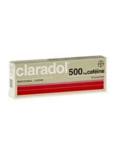 CLARADOL 500MG CAFEINE