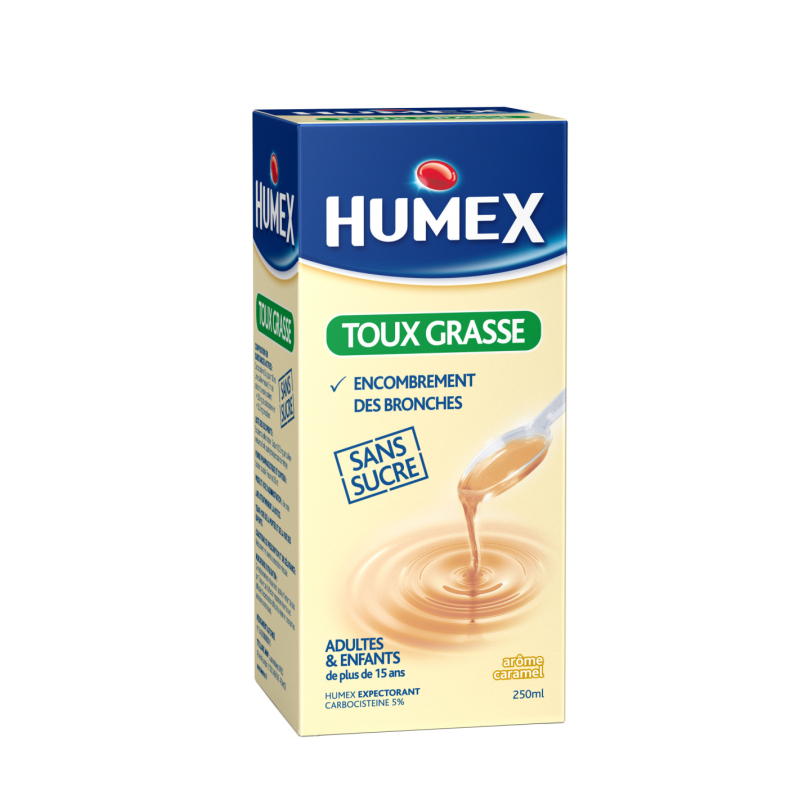 HUMEX TOUX GRASSE ADULTES SIROP SANS SUCRE